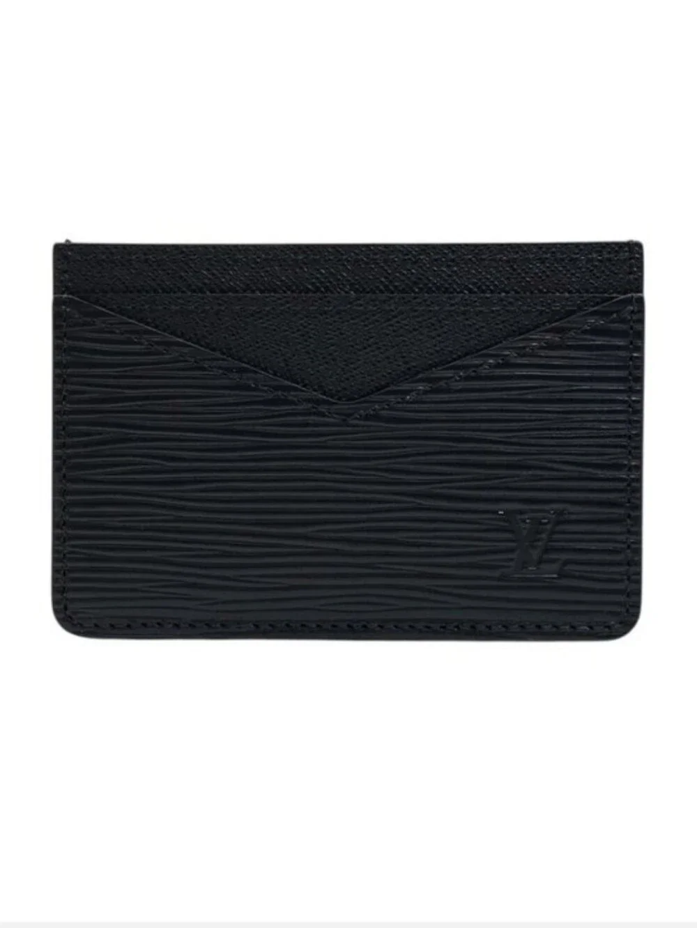 Brand NEW! LV Louis Vuitton Neo Card Holder Case Compact Epi Leather Black W/COA